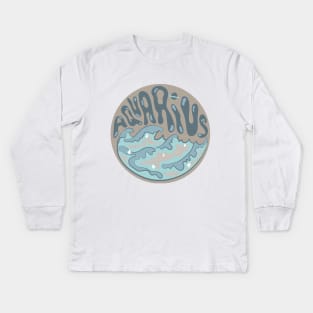 Aquarius Kids Long Sleeve T-Shirt